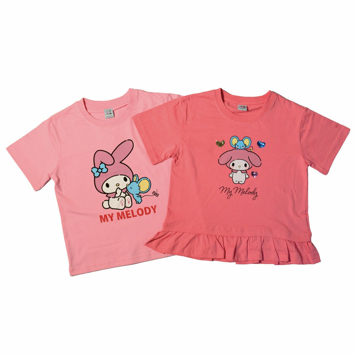 サンリオ キャラクターズ キッズ 半袖 Tシャツ 2枚組