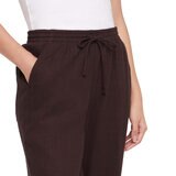 バナナ リパブリック リネン ブレンド パンツ チョコレート ガナッシュ XL