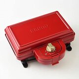 ブルーノ ホットサンドメーカー ダブル BOE044-RD レッド