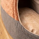 カマクラ型ペットハウス 2個セット ブラウン