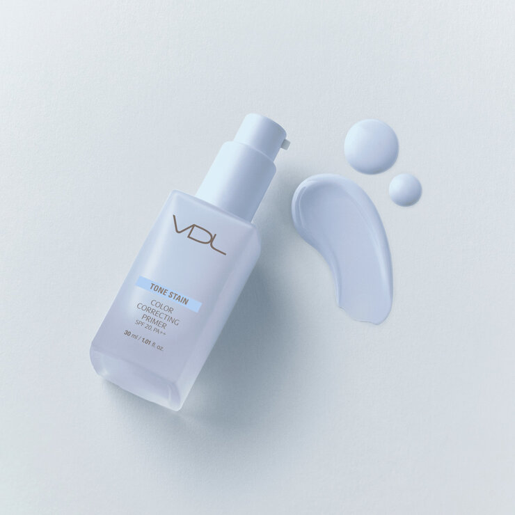VDL トーンステイン カラーコレクティング プライマー 03 ペールブルー 30ml x 2