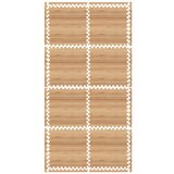 BEST STEP ジョイントクッションマット 8枚 61x61cm サイドパーツ付き バンブー