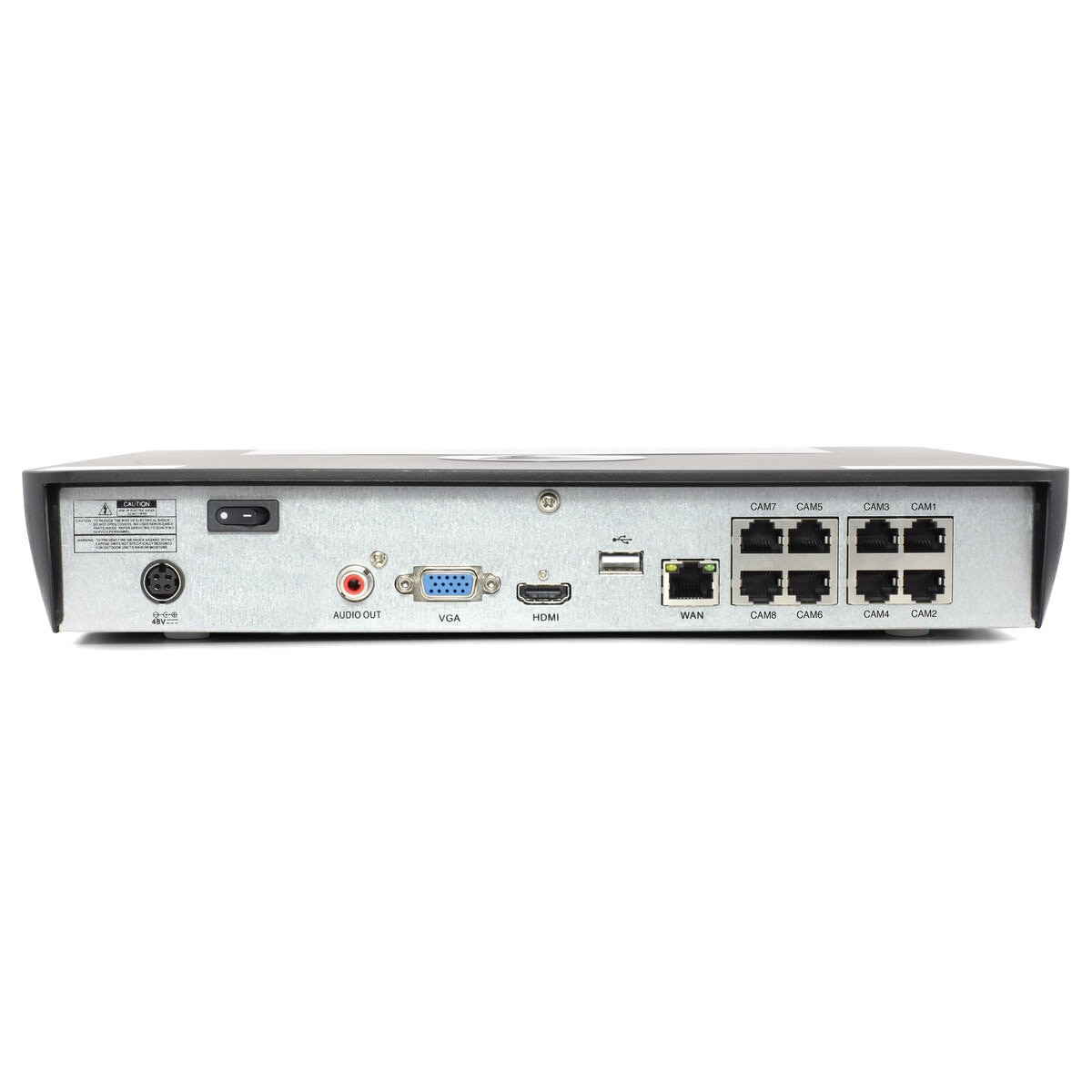 Swann 8CH 4K NVRシステム 2TB 5MPカメラ 8台セット
