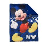 ディズニー キャラクターブランケット ミッキー（ブルー）