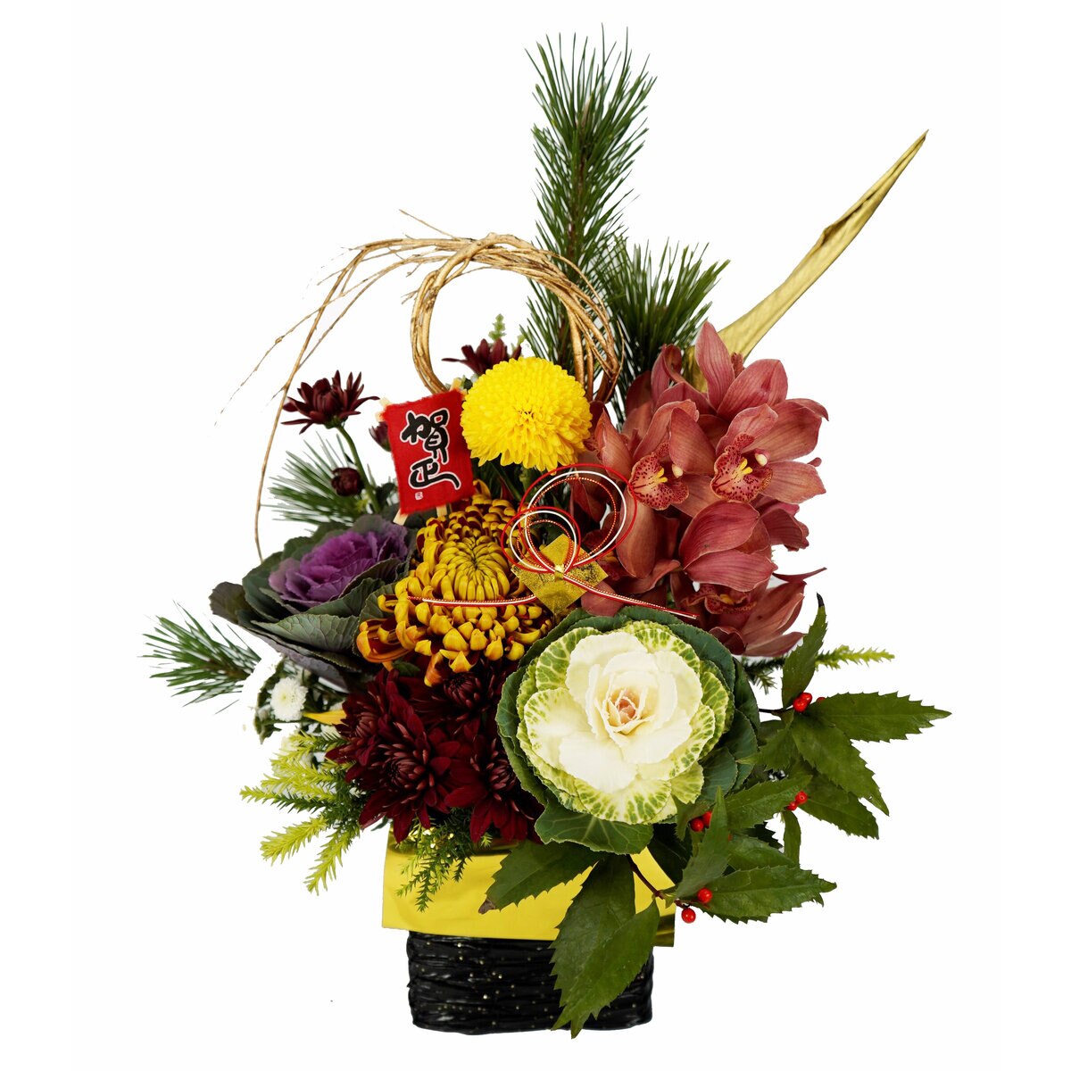 お正月フラワーアレンジメント ピンク Costco Japan