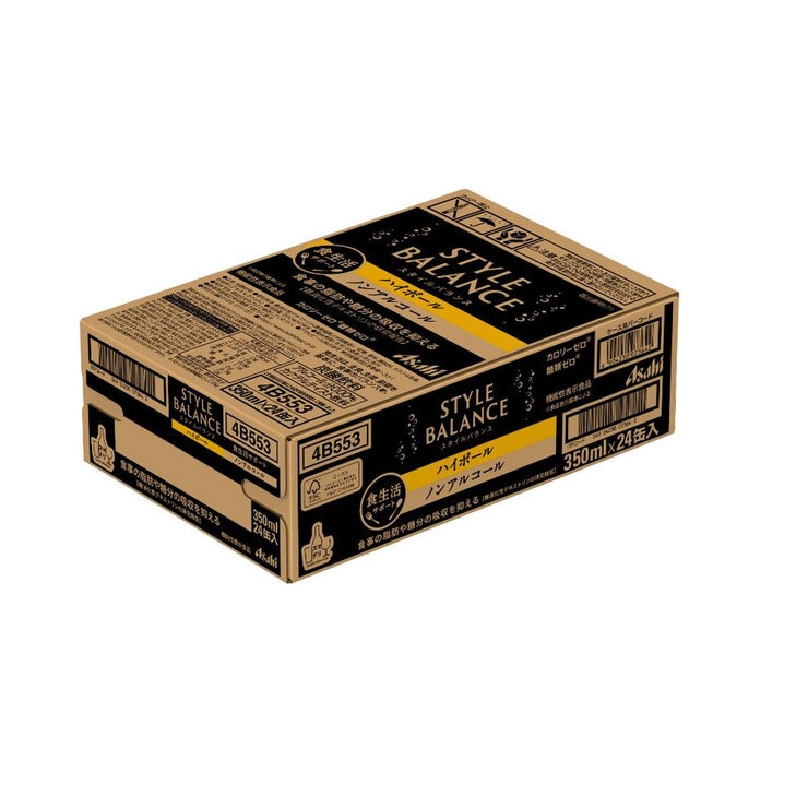 アサヒ スタイルバランス ハイボール ノンアルコール 350ml x 24缶