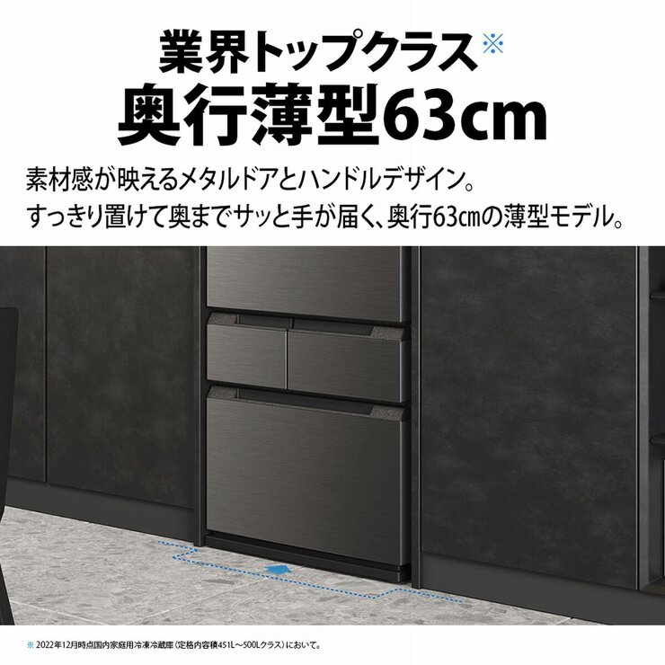 大型冷蔵庫　457l SunRuck（サンルック） 冷蔵庫 48L 静音 冷凍室なし 一人暮らし 1ドア