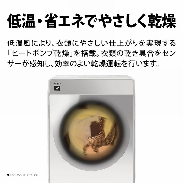 シャープドラム式洗濯機 洗濯 11kg 乾燥 6kg