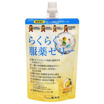 龍角散らくらく服薬ゼリー 200g x 5 本入り 龍角散らくらく服薬ゼリー 200g x 5 本入り