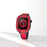 HUMBLE RICH Apple Watch Case 7/8/9対応 41mm ファブリック レッド WBB0289-013