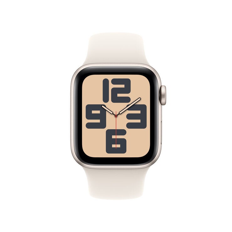 Apple Watch SE(第2世代・GPSモデル)- 40mmスターライトアルミニウムケースとスターライトスポーツバンド - S/M Apple Watch SE(第2世代・GPSモデル)- 40mmスターライトアルミニウムケースとスターライトスポーツバンド - S/M