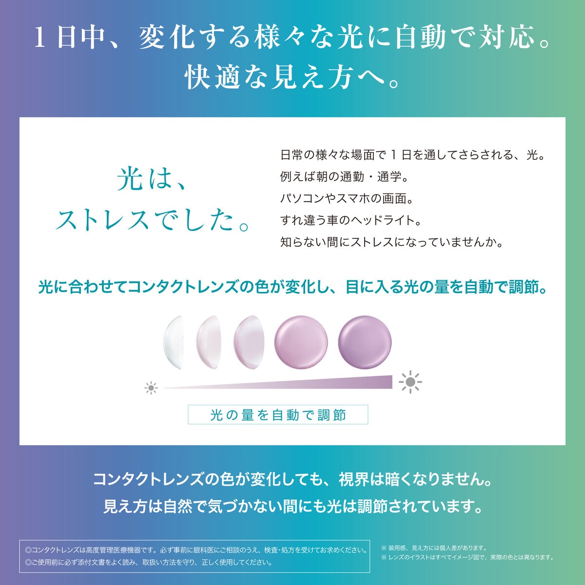 【要処方指示書】アキュビュー® オアシス® トランジションズ スマート調光®