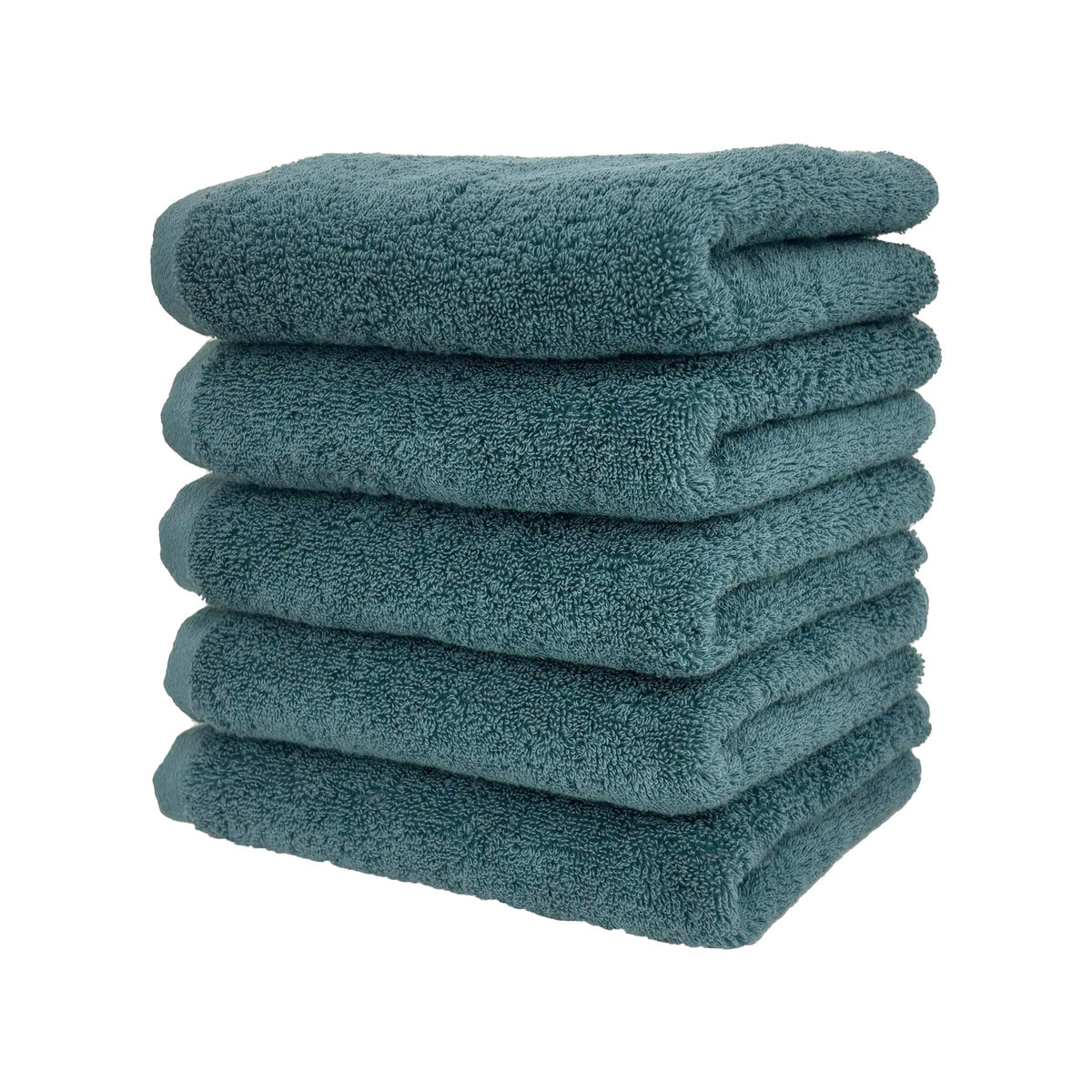 ふんわりボリュームフェイスタオル 5枚セット