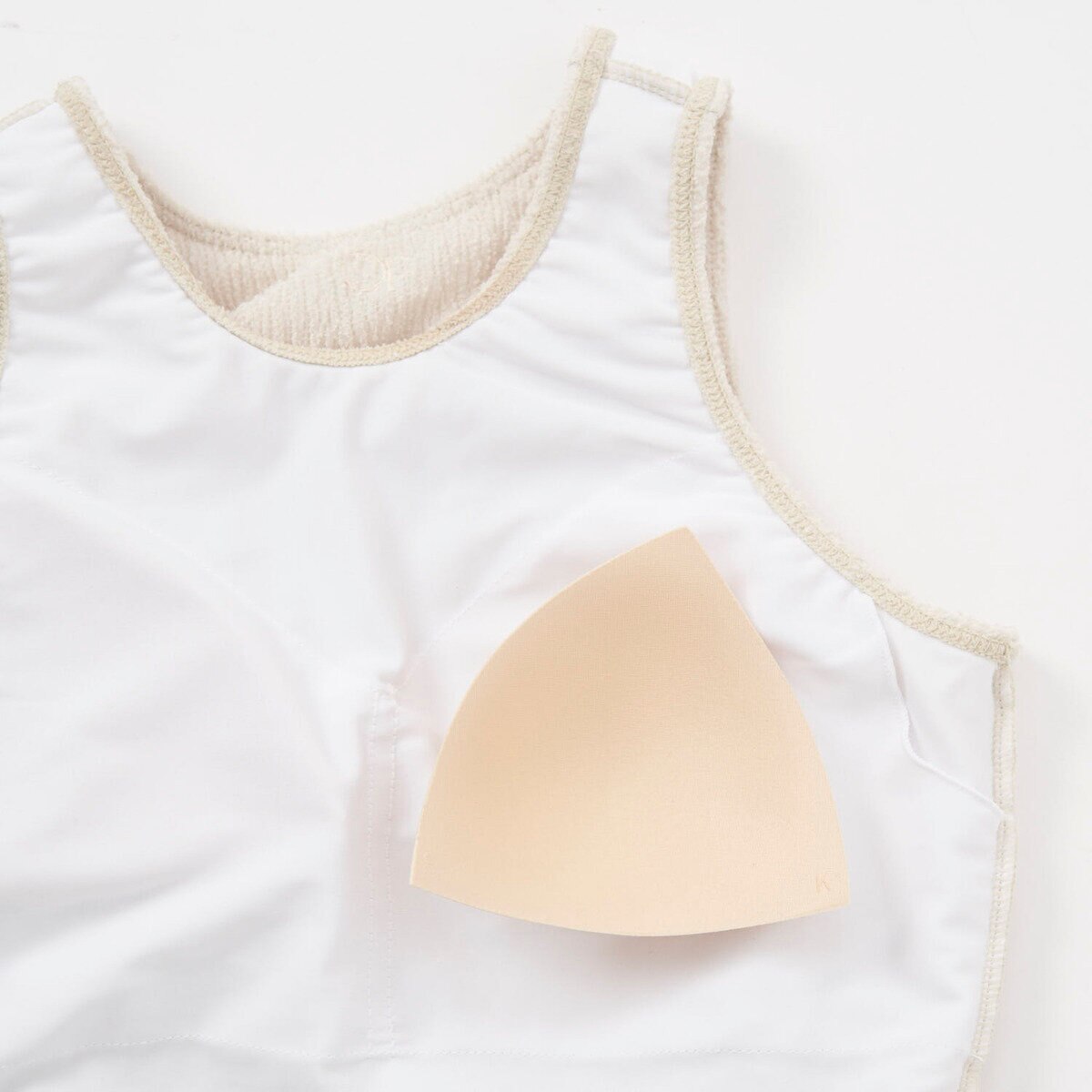 オーシャンパシフィック レディース 水着2点セット アイボリー M