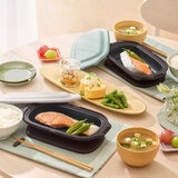 トフィー 電子レンジ用グリルディッシュ 2個セット ペールアクア