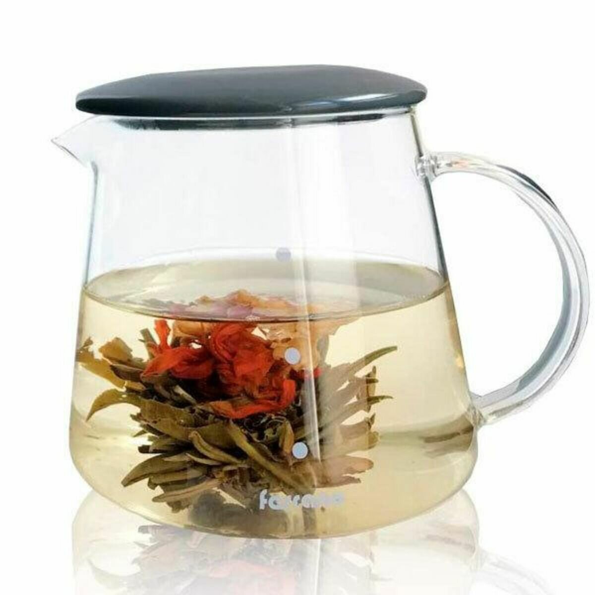 Ferrano ティーポット 600ml グレー