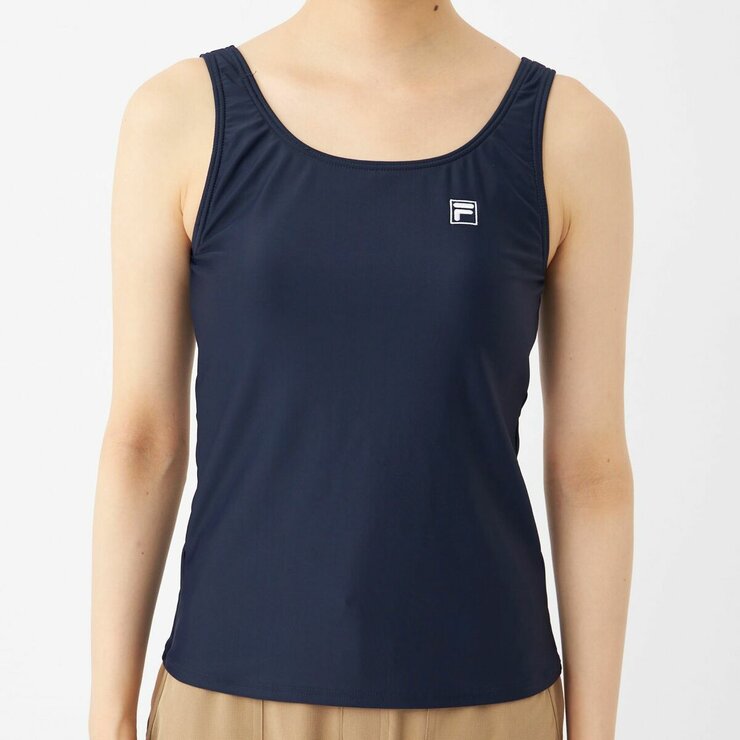 フィラ レディース 水着 4点セット ネイビー 13L