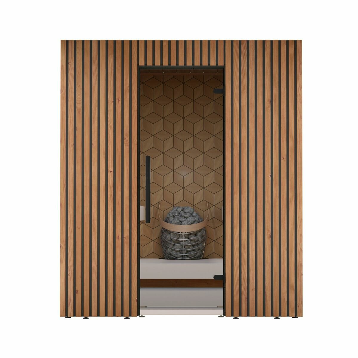 Saunature インドアサウナキャビン Como 4-180