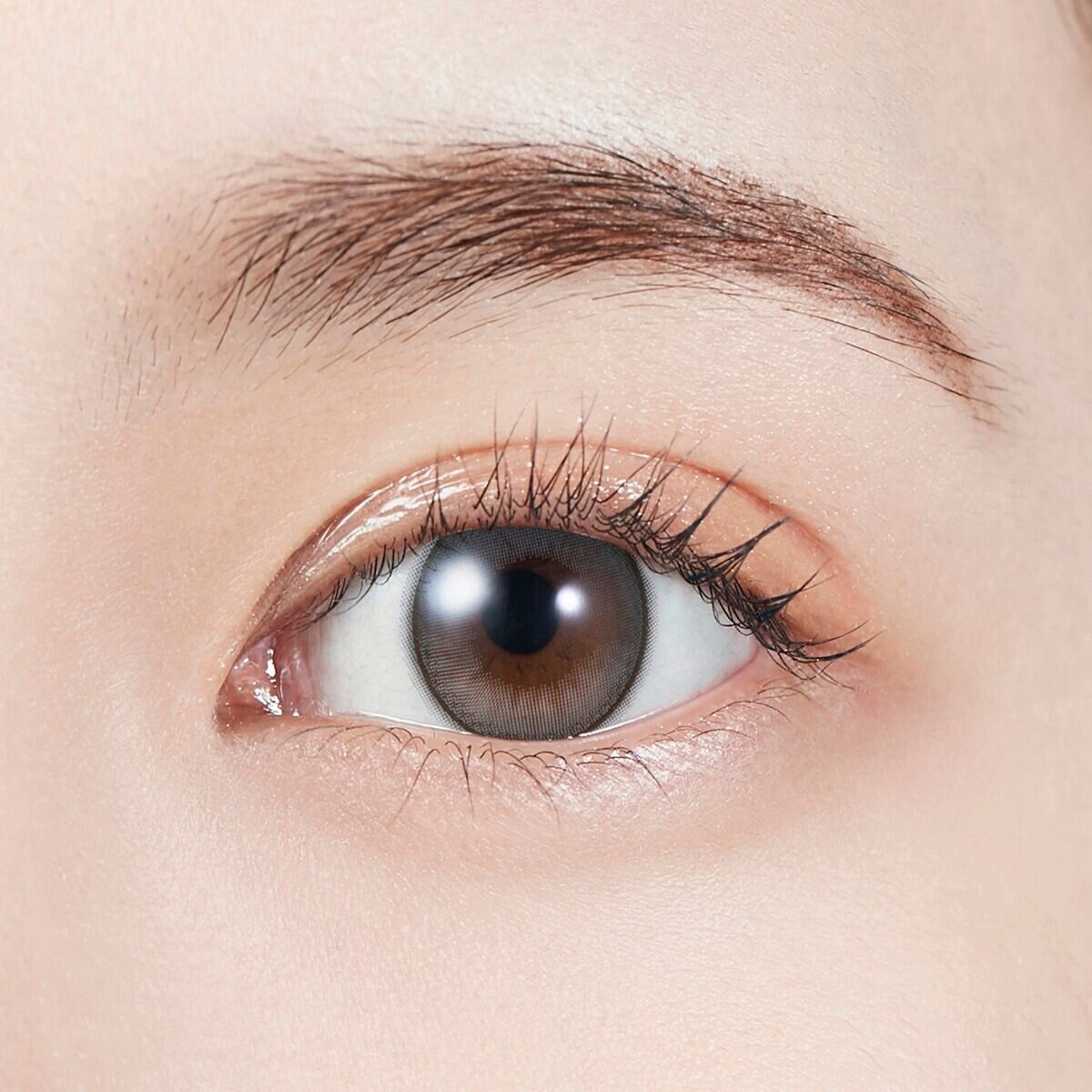 モラク ワンマンス ドーリッシュグレー 2枚入り 宮脇咲良イメージモデルカラコン 度なし (±0.00)