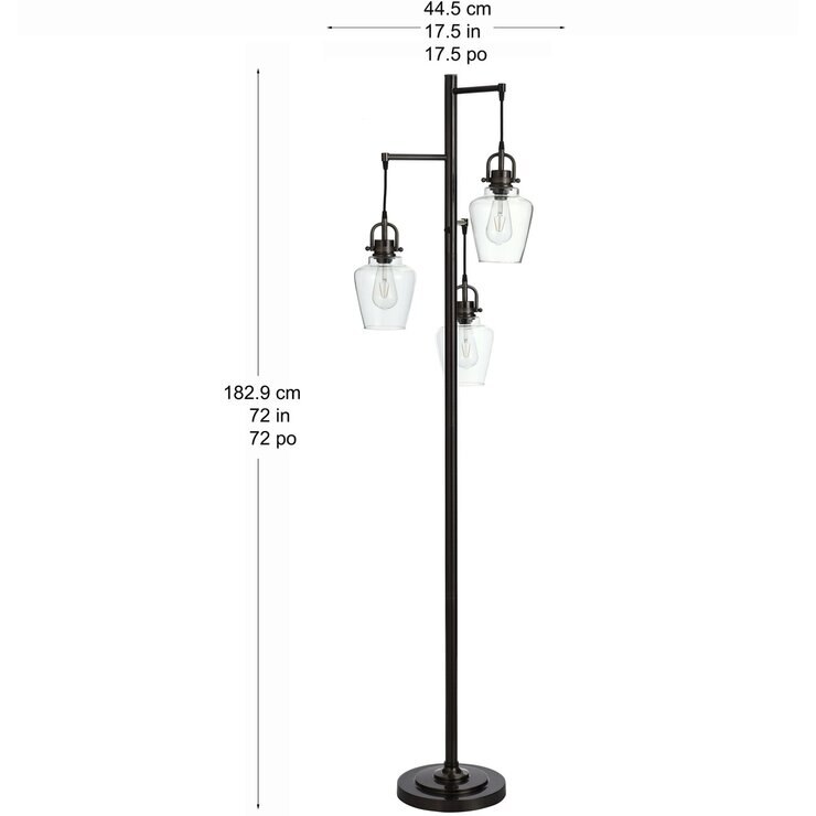 Basia 3ヘッドフロアランプ 電球同梱 | Costco Japan