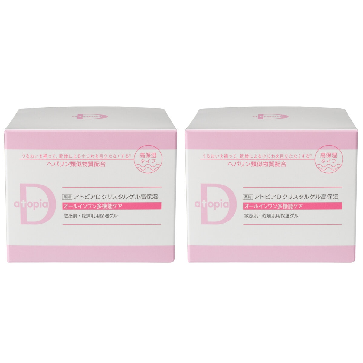 薬用アトピアD クリスタルゲル高保湿 90g x 2個