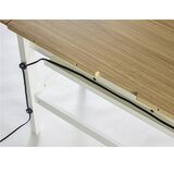 リニアミオ コンポーネントデスク 120cm ブラウン