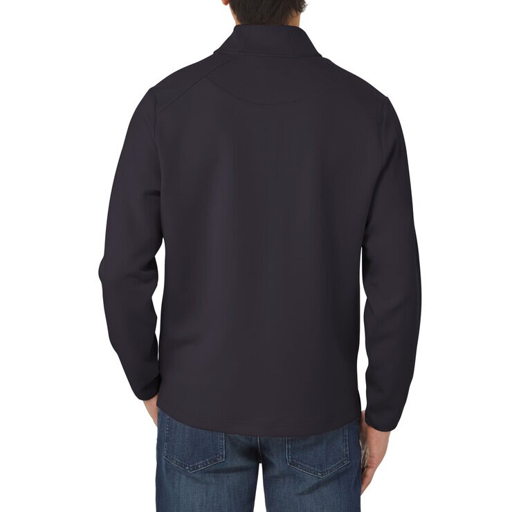 カークランドシグネチャー メンズ 1/2 ジップ トップ ブラック S