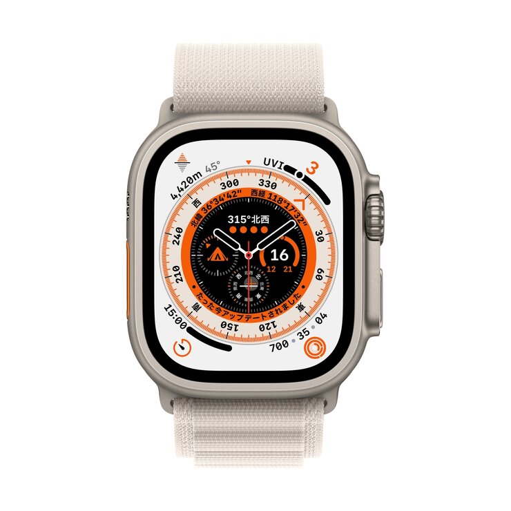 Apple Watch Ultra GPS+Cellular モデル 49mm M サイズ Apple Watch Ultra GPS+Cellular モデル 49mm M サイズ