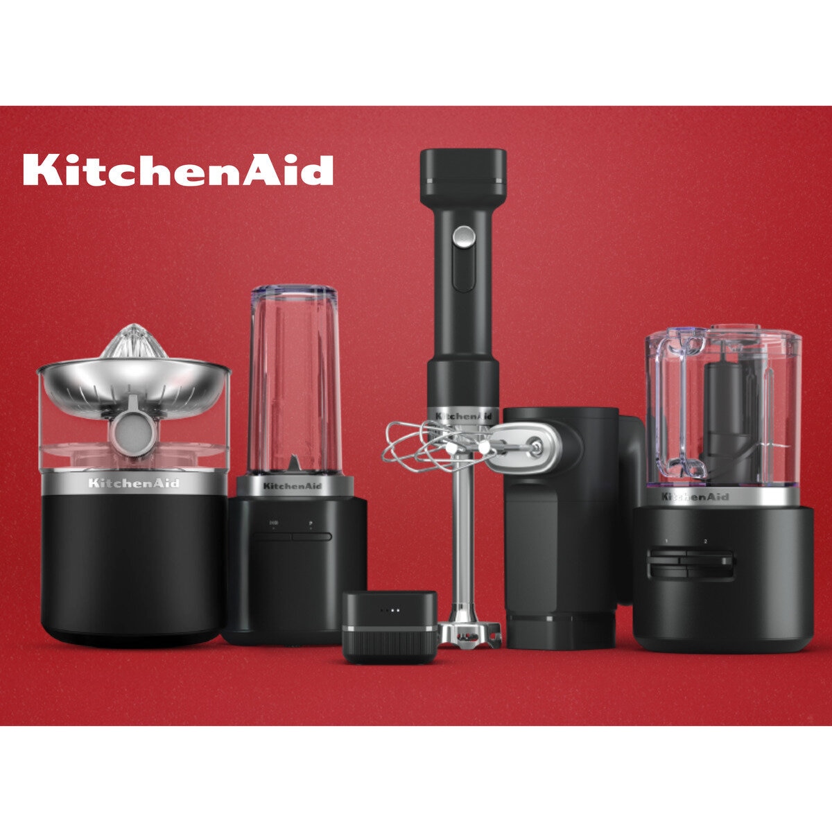 キッチンエイド コードレス ハンドミキサー バッテリーセット KHMR700BM-KBR