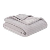 CHENILLE 大判ひざ掛け 152cm x 177cm グレー