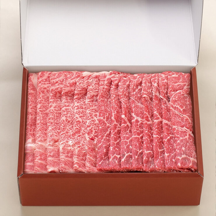 【冷凍】米沢牛すき焼用 ロース400g・モモ400g 【冷凍】米沢牛すき焼用 ロース400g・モモ400g