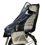 ハローエンジェル 自転車 チャイルドシート レインカバー 後ろ用 ブラック