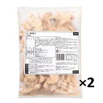 【冷凍】たこ唐揚げ 1kg x 2袋