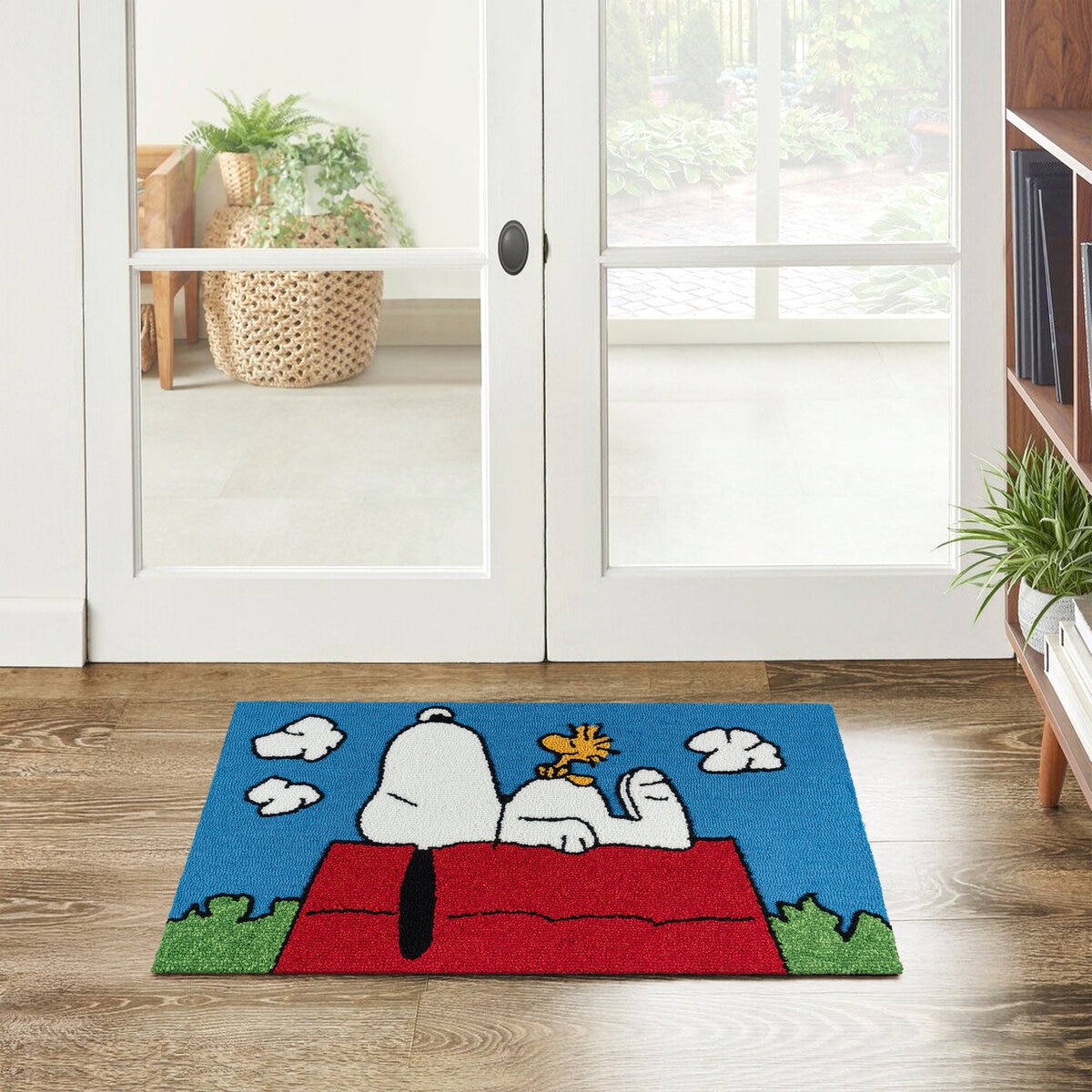 スヌーピー アクセントラグ 57cm x 96 cm スヌーピーハウス