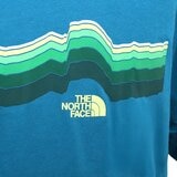 ザ ノースフェイス メンズ エボリューション テキーラ サンライズ 半袖 Tシャツ ダスクブルー XL