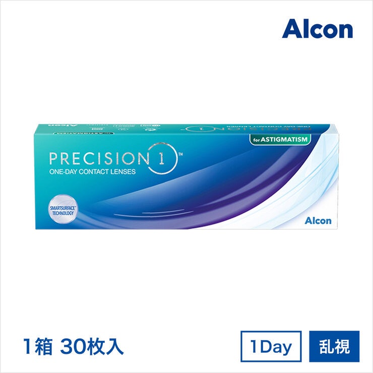 【処方指示書の提出が必要です】プレシジョン ワン® 乱視用 30枚入り (ベースカーブ 8.5) 【処方指示書の提出が必要です】プレシジョン ワン® 乱視用 30枚入り (ベースカーブ 8.5)