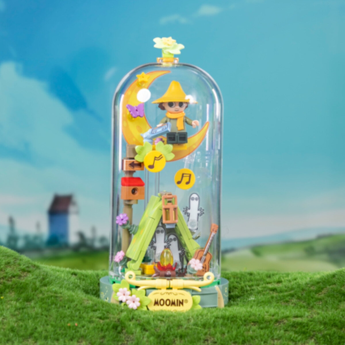 ムーミンのスモール ドームフィギュア スナフキン