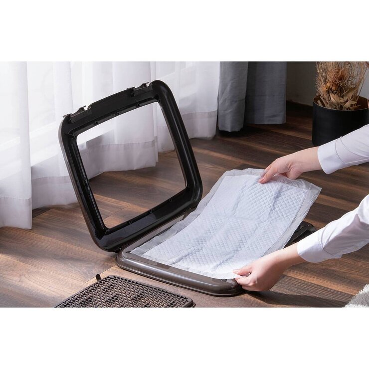 フチ漏れにくいトレーニングペットトレー レギュラーサイズ