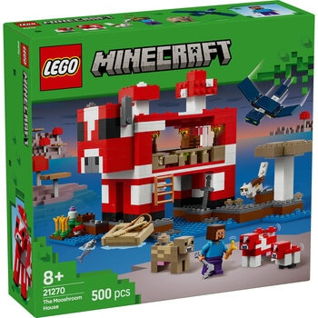 レゴ マインクラフト ムーシュルームハウス