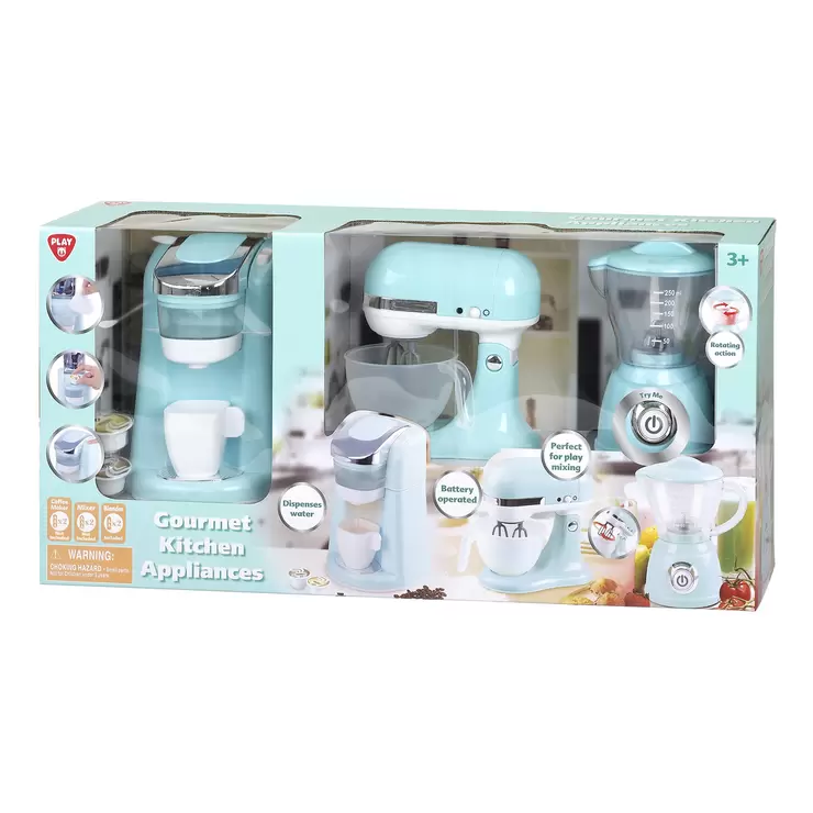 プレイゴー おもちゃのキッチン家電セット ブルー | Costco Japan