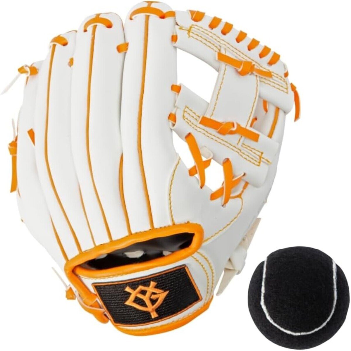 野球グローブ 幼児用 マジックキャッチ 8インチ 右投げ 柔らかいボール付 読売ジャイアンツ 野球グローブ 幼児用 マジックキャッチ 8インチ 右投げ 柔らかいボール付 読売ジャイアンツ