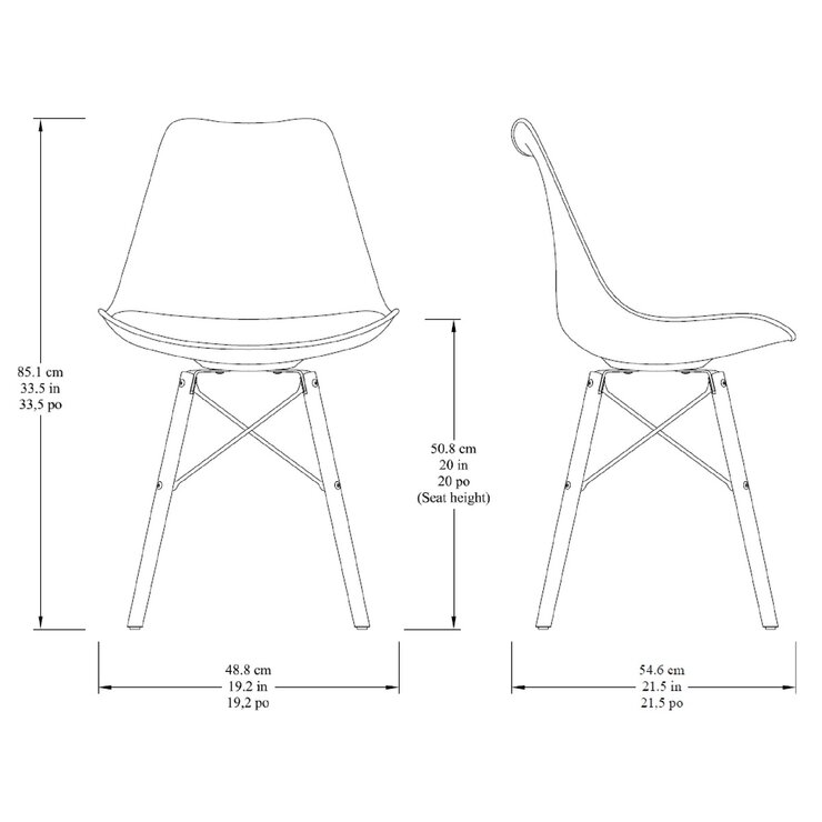 Bayside Furnishings アクセントチェアー 2脚セット | Costco Japan