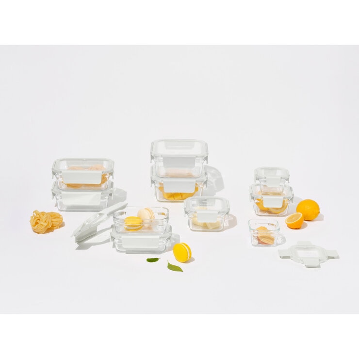 グラスロック ガラス食品保存容器 10個 グラスロック ガラス食品保存容器 10個