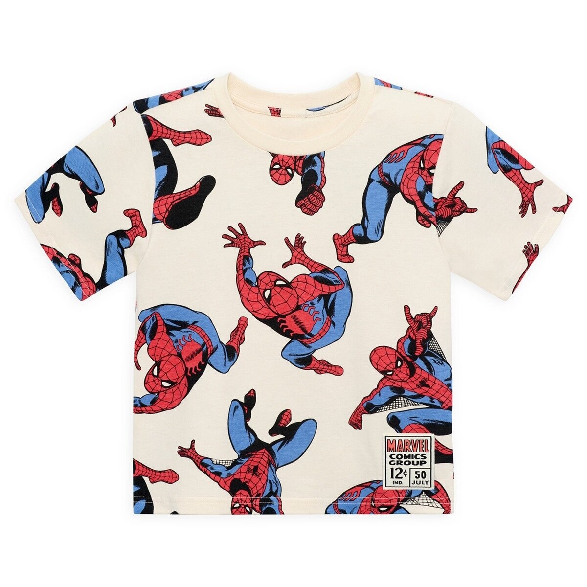 キャラクター キッズ 半袖 Tシャツ 4枚組 スパイダーマン 5