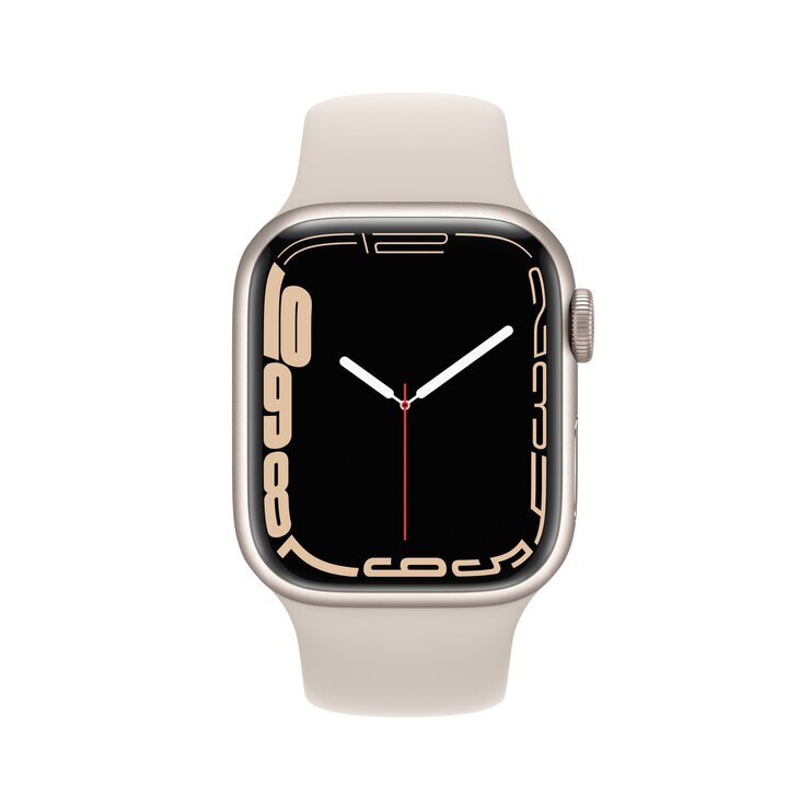 Apple Watch Series 7 GPS 41mm スターライトアルミニウムケース Apple Watch Series 7 GPS 41mm スターライトアルミニウムケース