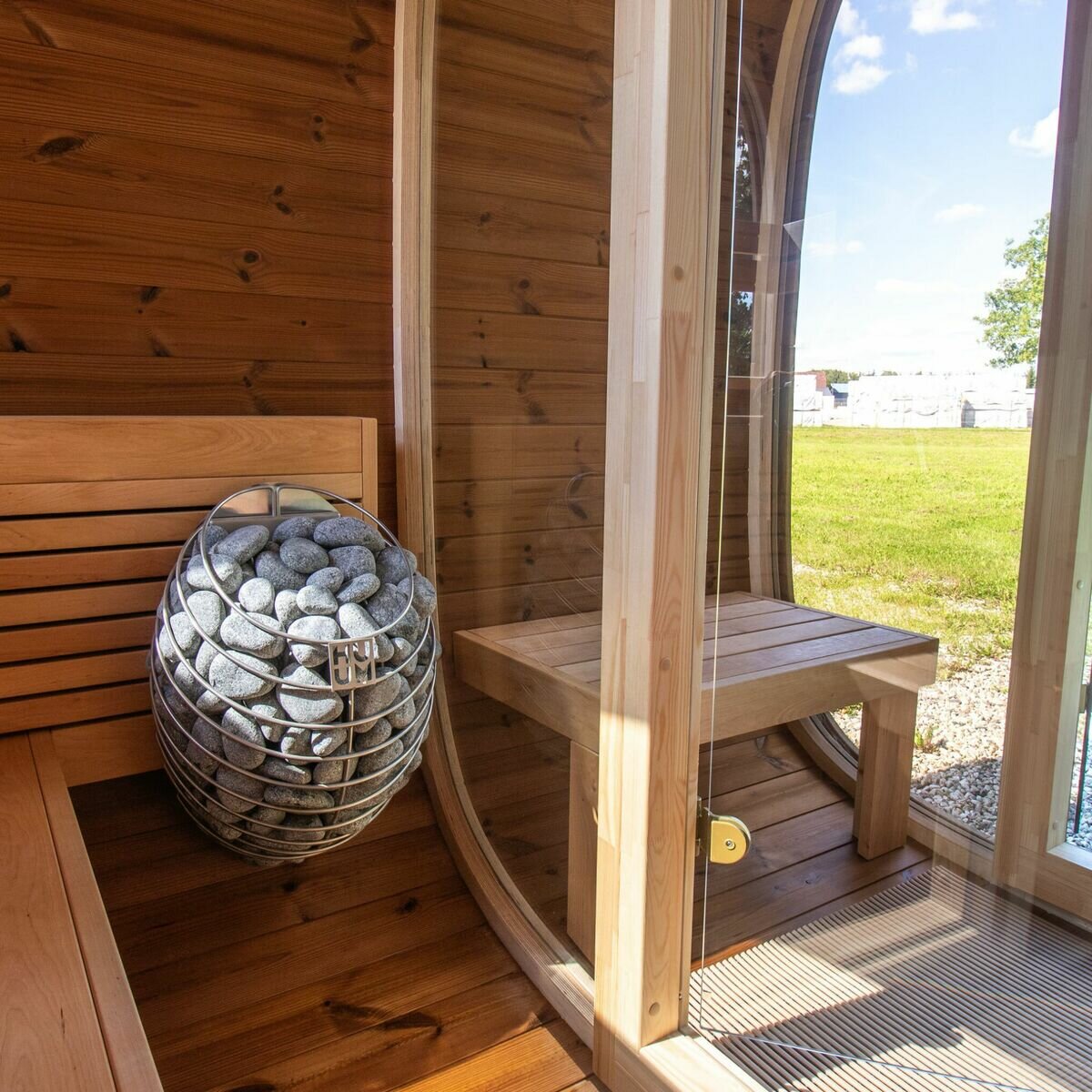 Saunature Dice Dual アウトドアサウナキャビン