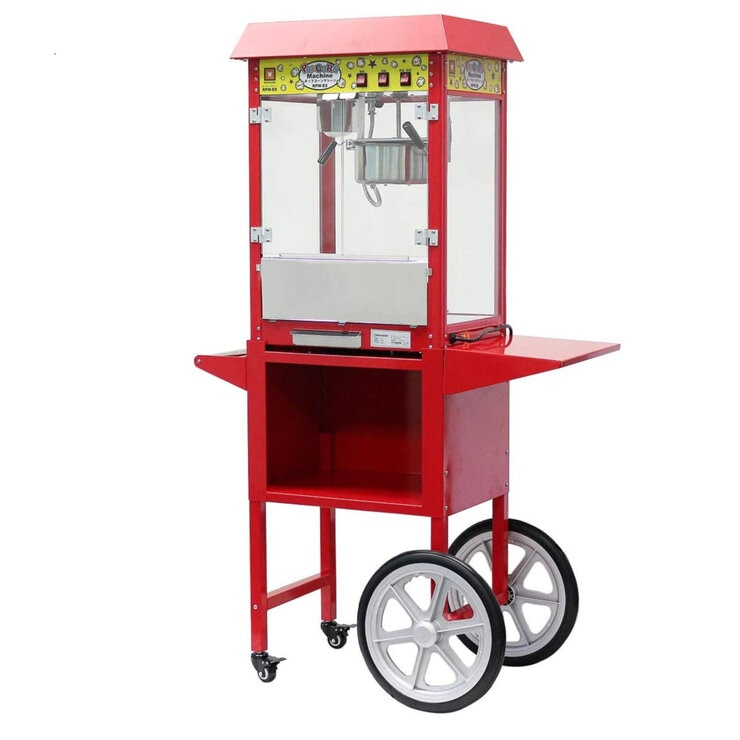 ポップコーンマシーン カート付 RPM-V8 屋台出店 引取り限定 静岡県富士市 楽天市場】ポップコーンマシーン rpm－v8の通販