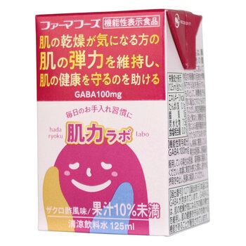 ファーマフーズ 肌力ラボ 125ml x 24本