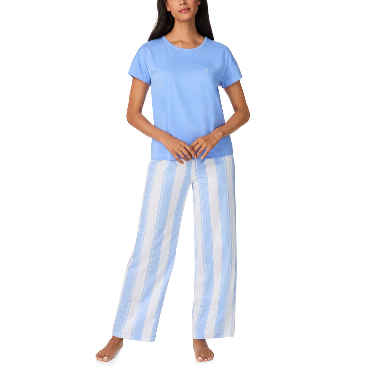 ノーティカ レディース パジャマセット ブルー L