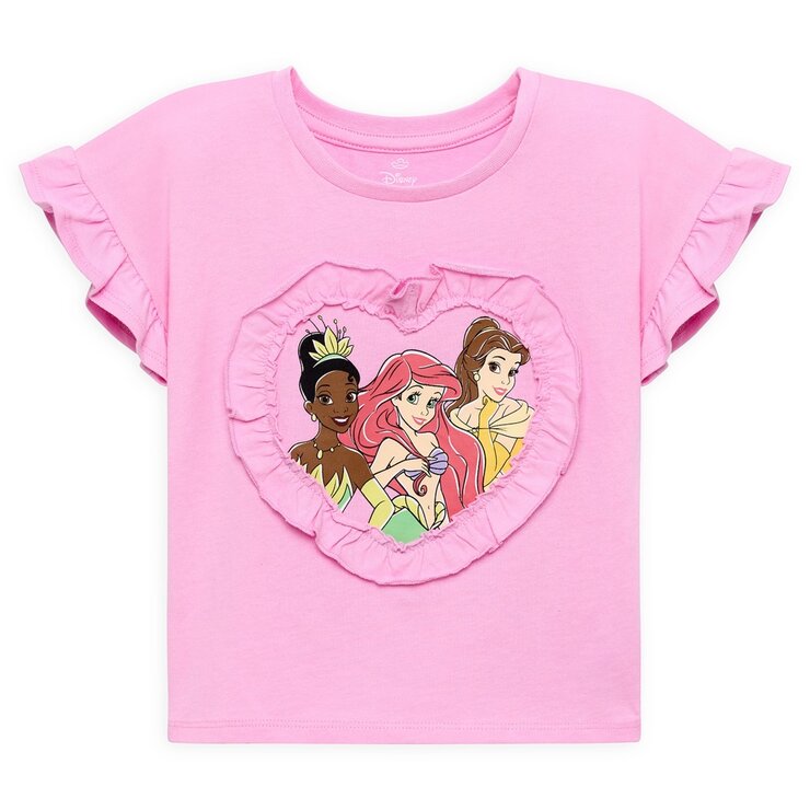 キャラクター キッズ 半袖 Tシャツ 4枚組 プリンセス 4